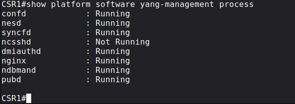 Verifying RESTCONF on IOS-XE