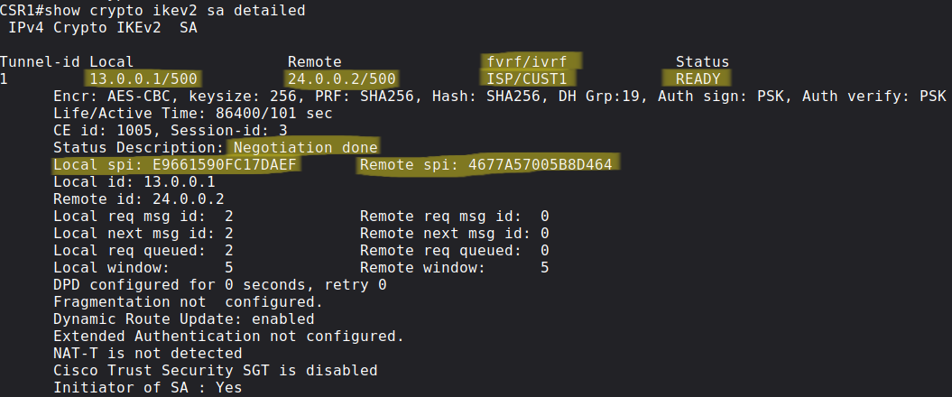 show crypto ikev2 sa detailed